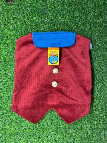 Red Petfun Waist Coat