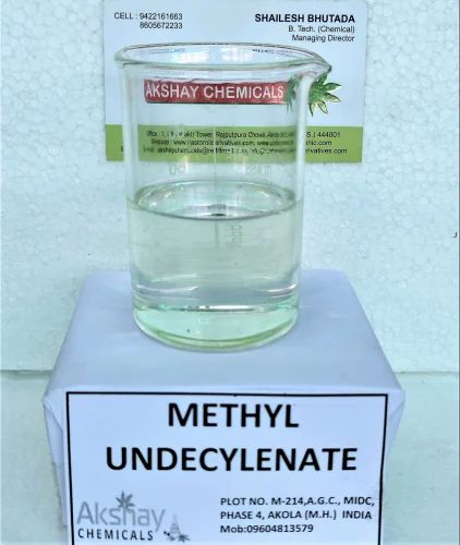Methyl Undecylenate, 99% min by GC, Packaging Type: Barrel