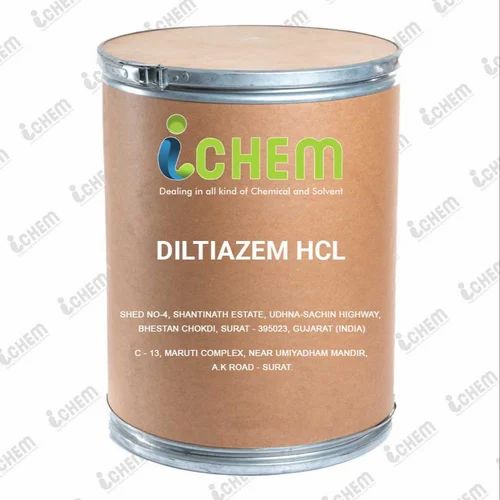 C22H26N2O4S DILTIAZEM HCL API POWDER, 25 KG
