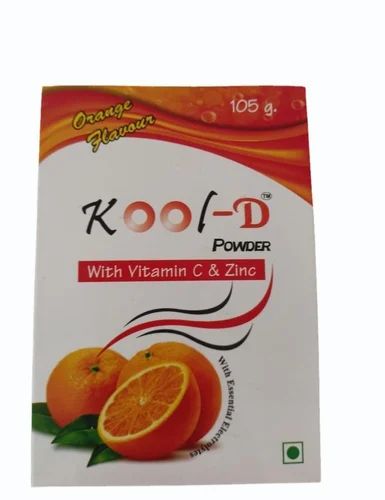 Kool - D Powder With Vitamin C &Zinc, Packaging Type: Box