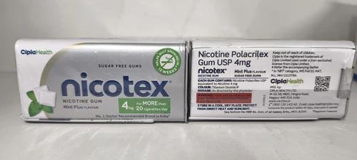 4mg Nicotex Nicotine Chewing Gum
