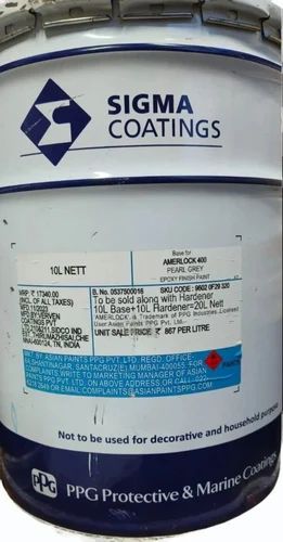 Epoxy SIGMACOVER 280 YLW GREEN 4009, 20 Ltr