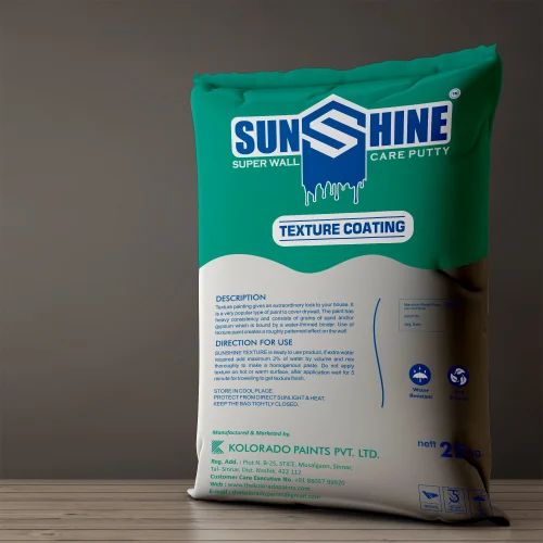 25 Kg Sunshine Super Wall Care Texture Coating