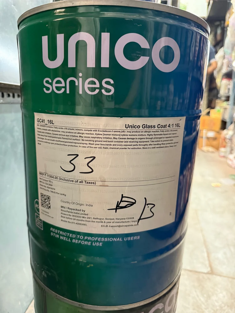 Sirca Glass Coat Clear, 20 L