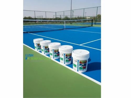 Liquid Acrylic Sports Deep Patch Flooring, 25 kg