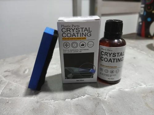 CRYSTAL COATING FOR CAR BIKE PLASTIC PART PVC RESTORE FOR CAR, Packaging Size: 1 L