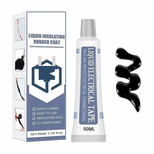 Liquid Insulating Rubber Coating for Power Cords, Waterproof Electrical Wire Sealant (1 PACK)