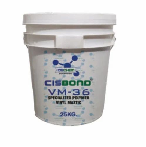 Up to 260°C CISBOOND VM 36 - SPECIALIZED POLYMER VINYL MASTIC, Insulation Type: Acrylic