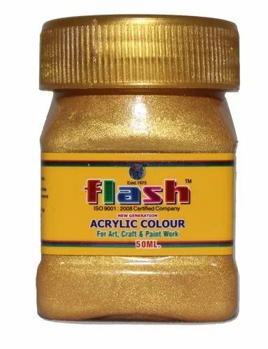 Flash Water Base Metallic Gold Paint