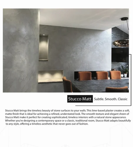Lime Matt Stucco, Packaging Size: 30kg