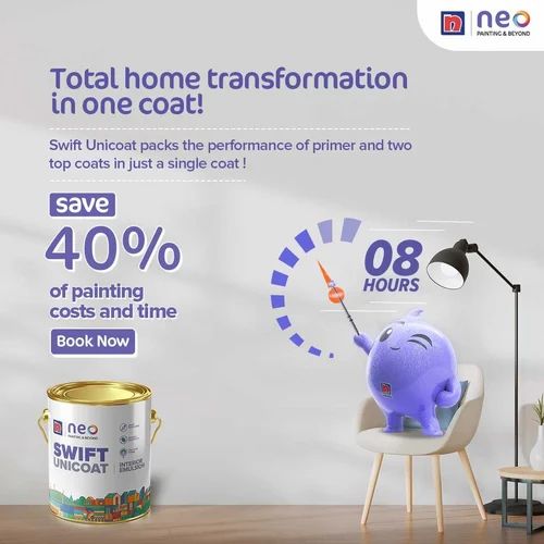 Swift Unicoat -Advanced Coating for Interiors