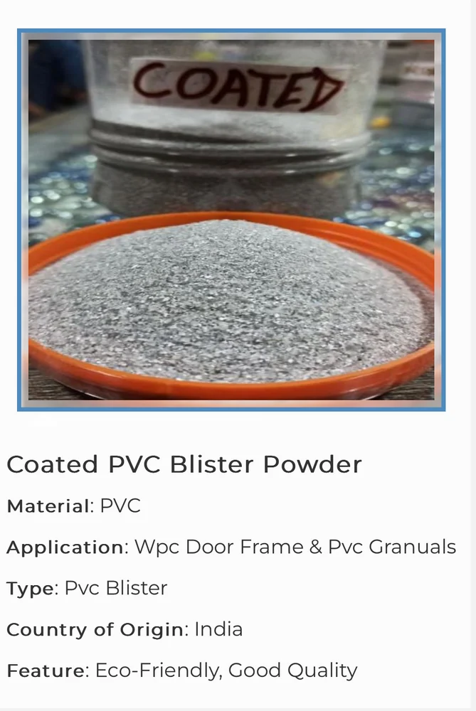 Pvc Blister Coated