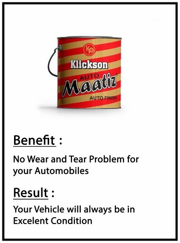 Auto Maatiz Finish Paint, For Metal coating