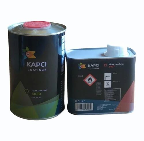 Kapci 6020 Clear 6027 Hardner, For Metal coating, 1 L