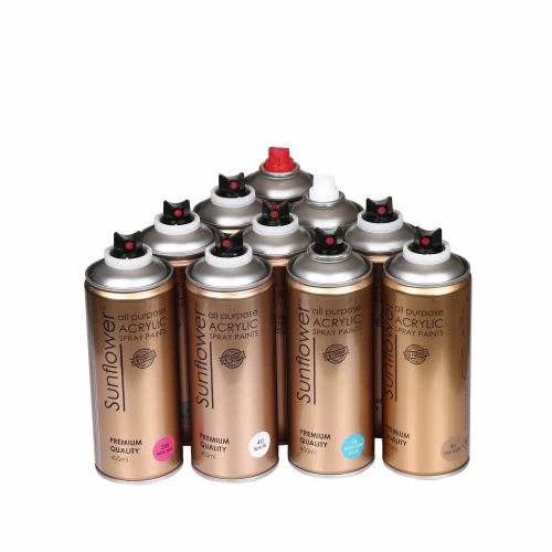 Acrylic Sunflower Spray Paint Standard Colors