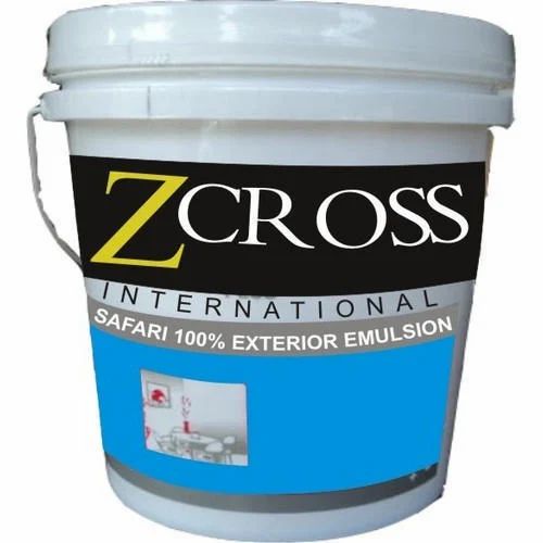 Safari 100% Exterior Emulsion Paint, Packaging Type: Bucket