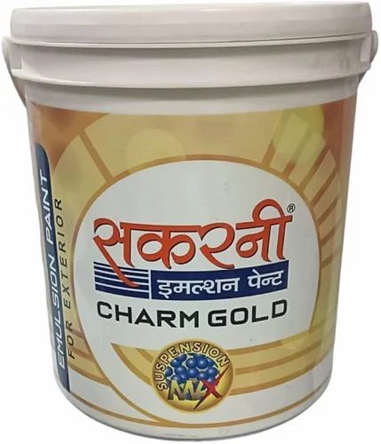 Sakarni Charm Gold Emulsion Paint, 20 Ltr, Usage / Application Area: Interior & Exterior