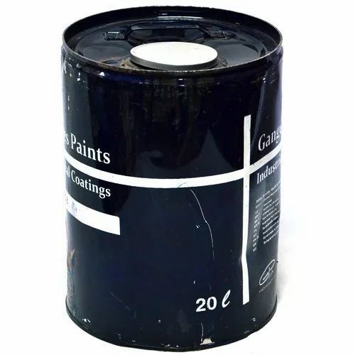 High Gloss Black Coating Industrial Paint, Liquid, Packaging Size: 20 Liter