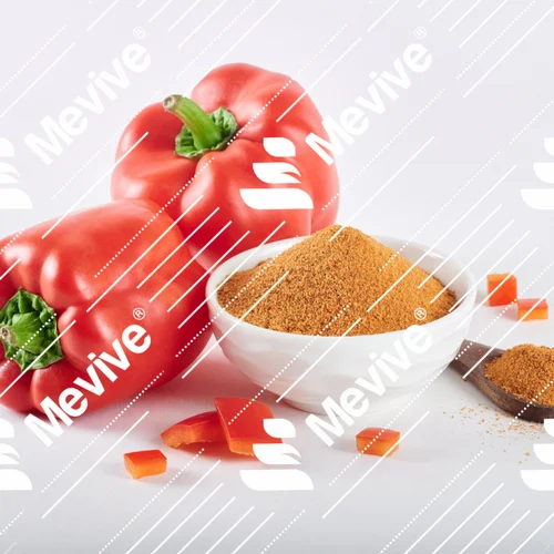 Dehydrated Red Bell Pepper Powder, Grade: Industrial Grade