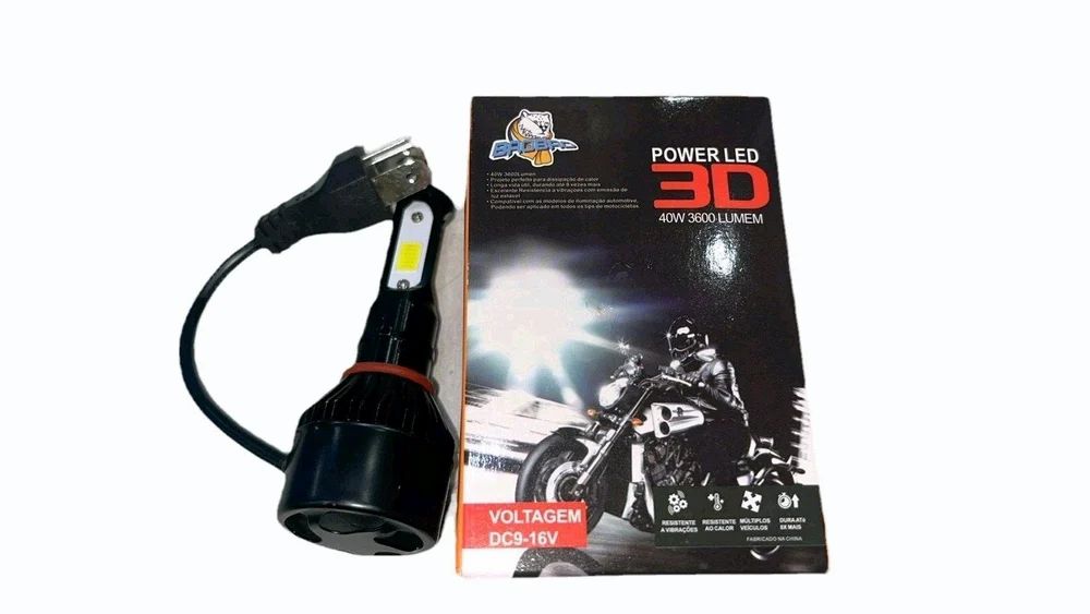 3D LED bike bulb