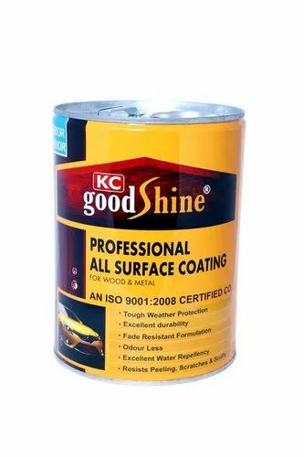High Sheen oil Base NC Paints Redoxide, For Industrial, Packaging Type: Tin
