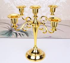 Antique Brass Candle Stand  