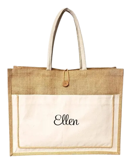 Jute Tote Bag