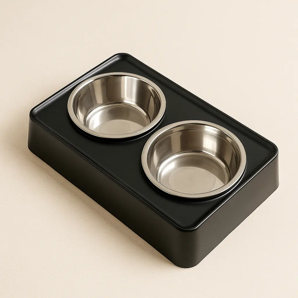 Dual Pet Food Feeder 