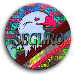 PVC Hologram Printed Labels