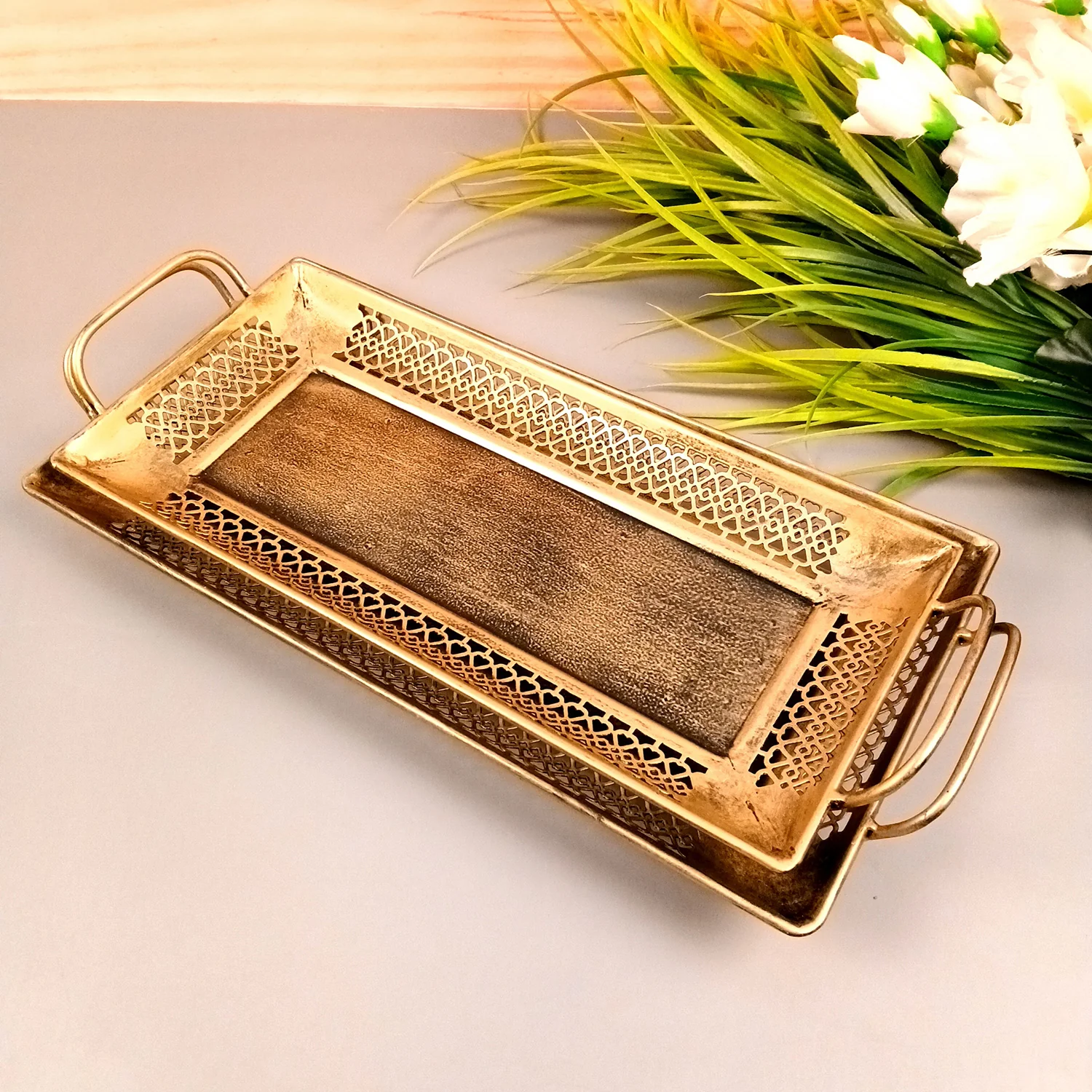 Metal Serving Plate