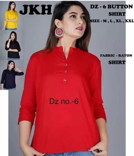 Women Rayon Shirt