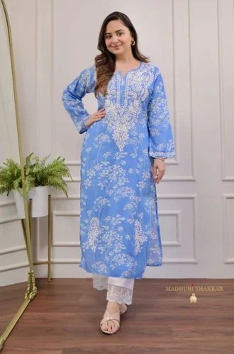 Cotton Chikankari Suits