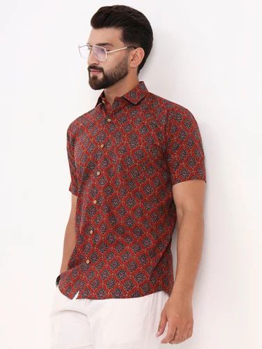Men Check Shirt