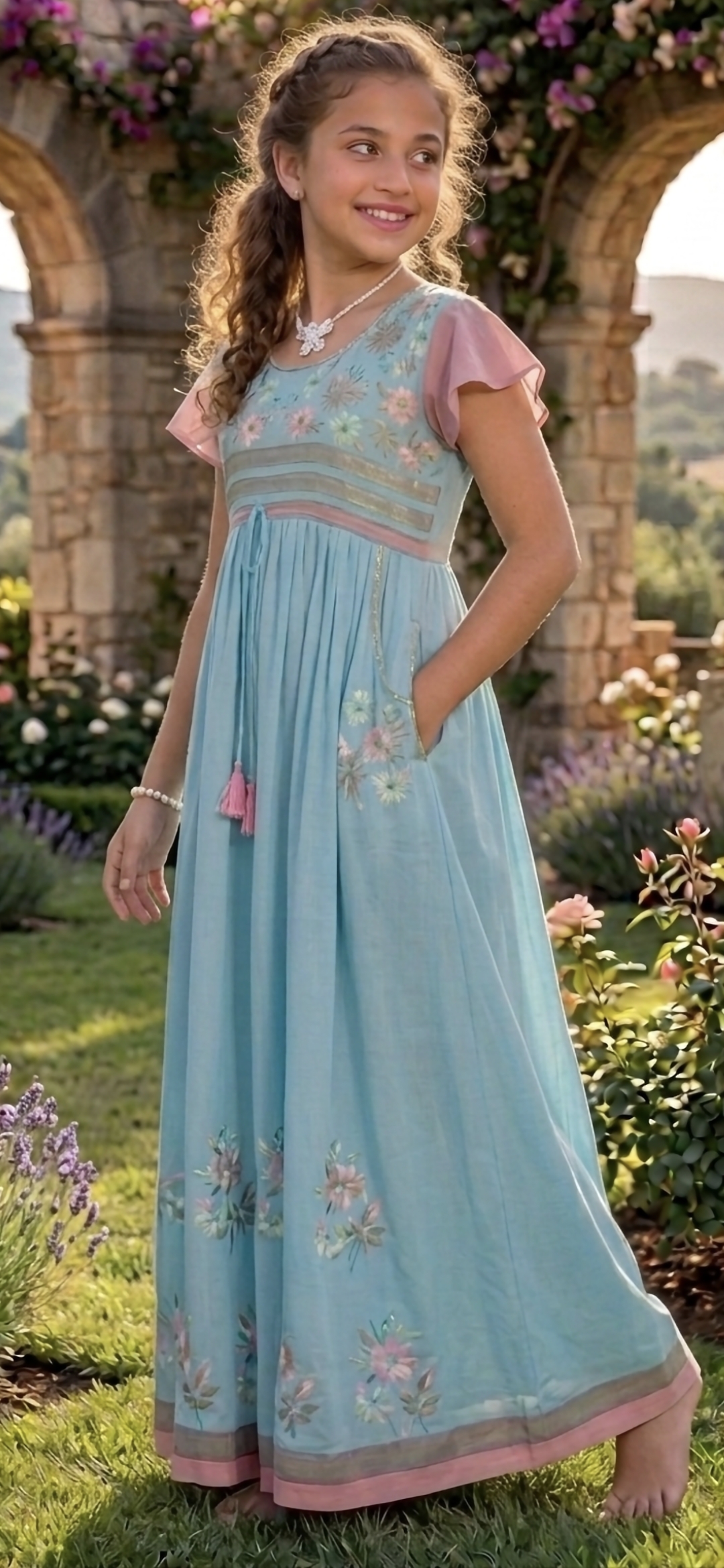 Girls Maxi Dress