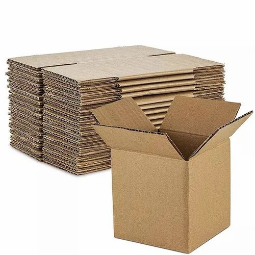3 Ply Corrugated Golden Box (5x5x5 Inch, Pack of 100)