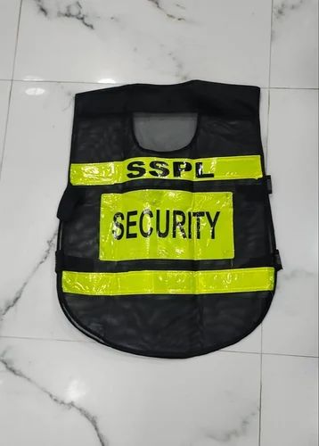 Green Security Reflective Safety Jacket, For Traffic Control