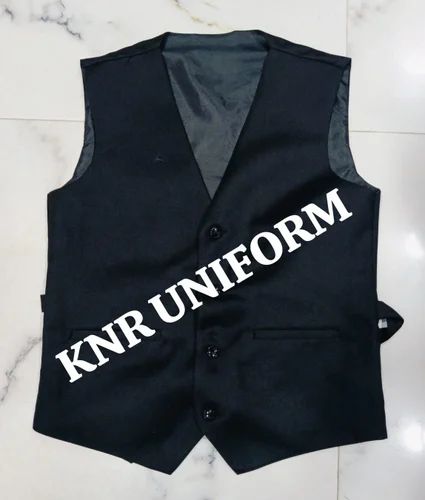 Viscose Plain Mens Waistcoat