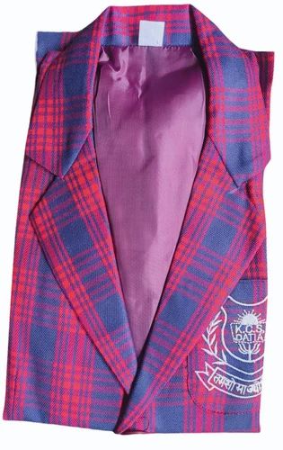 Checked Polyester Blazers