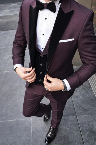 Men Designer 3 Piece Wedding Suit