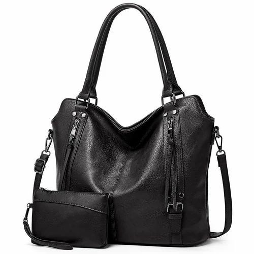 Handbags For Women PU Leather Hobo Bags for Women Purse Stylish 2 in 1 Tote Bags B0FF9MWVM8