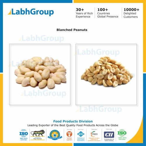 Blanched Peanuts - Whole Split - Labh Group
