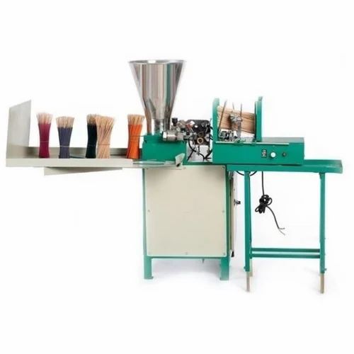 Agarbatti Making Machine, Production Capacity: 10 kg/hr, 200 strokes/min
