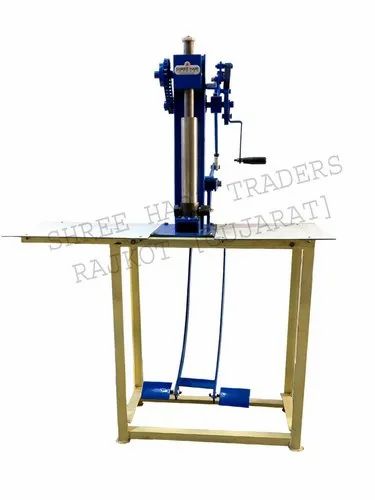 Iron Double Peddal Type Manual Agarbatti Making Machine, 100-150 strokes/min