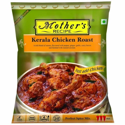 100 GM MOTHER'S KERALA CHICKEN ROAST MIX - 4 X 10 X 100 GP, Powder