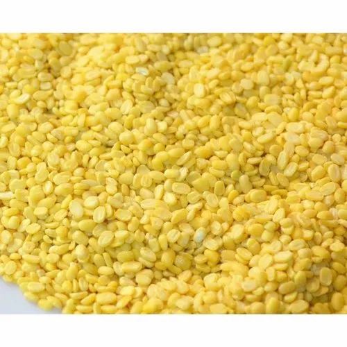 Aaha Impex Yellow Moong Dal Mogar, Packaging Size: 1 Kg, Packaging Type: Packets