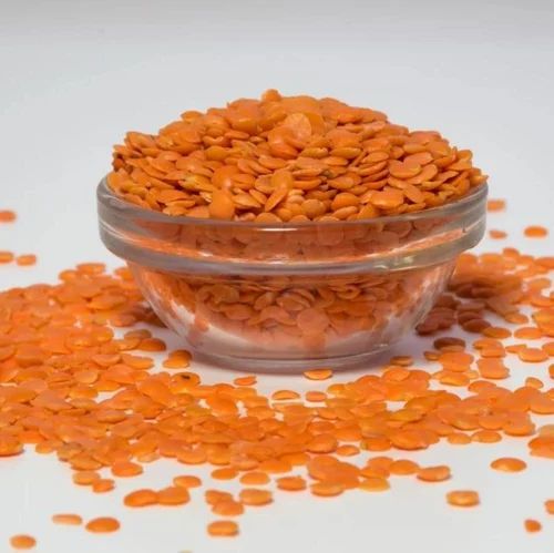 Masoor Dal Red Split Lentils, Medium, 25 kg