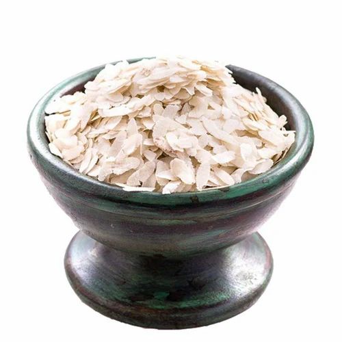 White Medium Raw Flattened Rice, 10 Kg