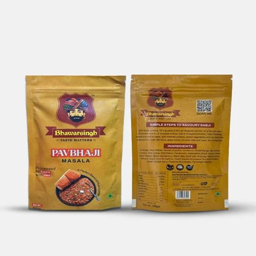 Pav Bhaji Masala, 100g, Form: Powder
