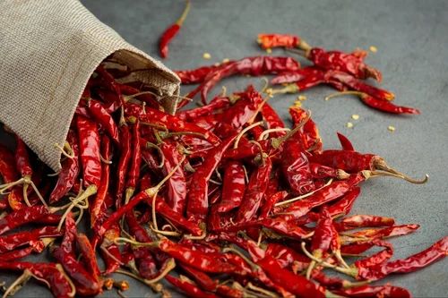 Teja S17 Dry Red Chilli, With Stem
