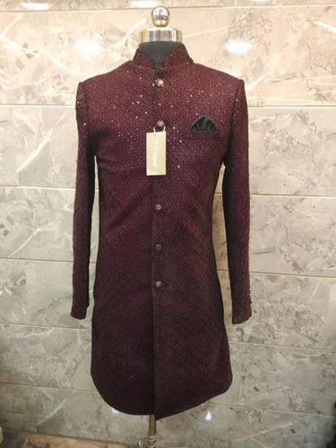 Velvet Indo Western Sherwani